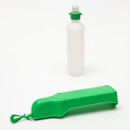 Поилка прогулочная 500 мл, зеленая - Пижон фото 7