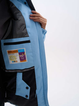 T3442-5 Куртка зимняя парка с капюшоном удлиненная - Strobbs фото 4