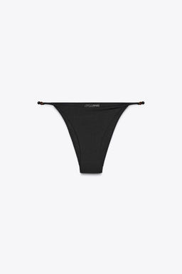 KNOT AND BEAD BIKINI BOTTOMS - Zara фото 4