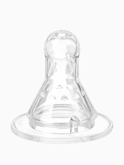 Бутылочка для кормления Крошка Я Basic «Медвежонок», классическое горло, от 3 мес., 250 мл., белый/бирюзовый