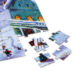 Пазлы в металлической коробке «Новогодняя ночь», 99 деталей