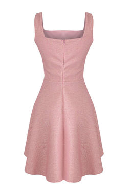 Pembe A Kesim Jakar Mini S?k Gece Mezuniyet Elbisesi TPRSS25EL00311 - Trendyolmilla фото 10