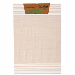 Цена за 3 шт. Салфетка на стол 30*45см "Сиена" плетеная, бежевая