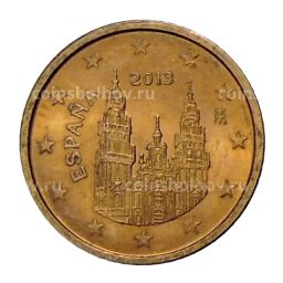 1 евроцент 2013 года Испания