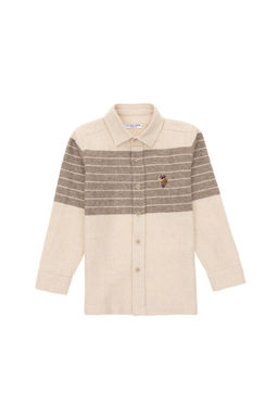 Рубашка Stone с длинным рукавом для мальчика - U.s. polo assn фото 4