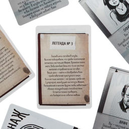 Ролевая игра Мафия. Город просыпается с масками, 36 карт, 16+ - Лас играс фото 5