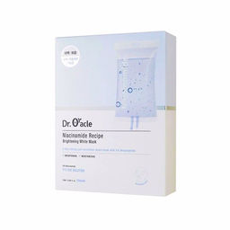 DR. ORACLE - МАСКА ТКАНЕВАЯ ДЛЯ ЛИЦА С НИАЦИНАМИДОМ NIACINAMIDE RECIPE BRIGHTENING WHITE MASK, 25 МЛ - DR.ORACLE фото 2