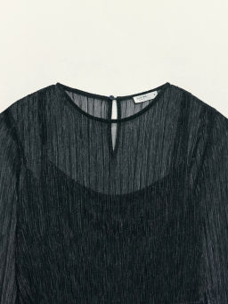 Платье миди с люрексом / Zarina