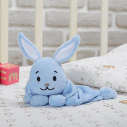 Комфортер для новорождённых Зайчонок Додо, 30х27 см - Крошка я фото 2