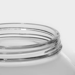 Банка для сыпучих продуктов Paşabahçe Bella, 1.7 л, с пластиковой крышкой, стекло, прозрачная