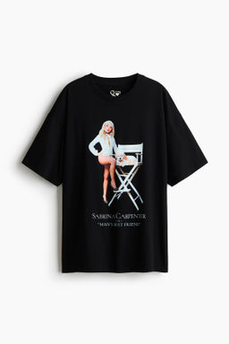 Camiseta oversize estampada - H&m фото 15