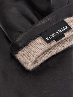 Перчатки женские ш/п F-IS5500 black - Eleganzza фото 6