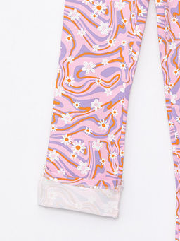 Beli Lastikli ?spanyol Pa?a K?z ?ocuk Tayt - Waikiki фото 3