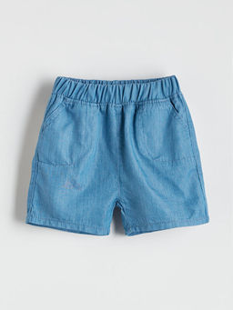 Erkek Bebek Cepli Jean ?ort