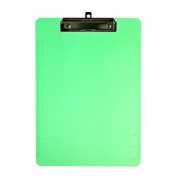 Планшет с прижимом формат А4 пластик, тонированный, с линейкой, МИКС - Calligrata фото 5