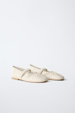 BAILARINA PIEL / Blanco - Zara фото 2