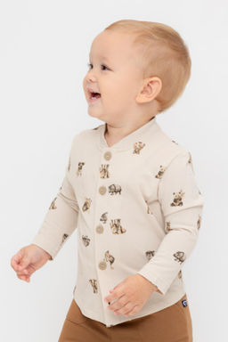 Crockid _ КР 302705/бежевый,сафари к542 рубашка д/мал яс