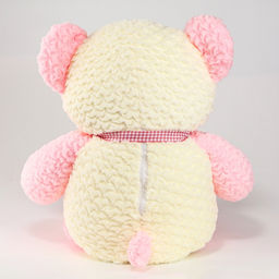 Мягкая игрушка Медведь, с вишенкой, 80 см, цвет розовый - Simaland фото 3