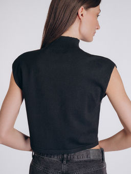 Женский джемпер без рукавов ( арт. 5221TBC) - Indefini фото 4