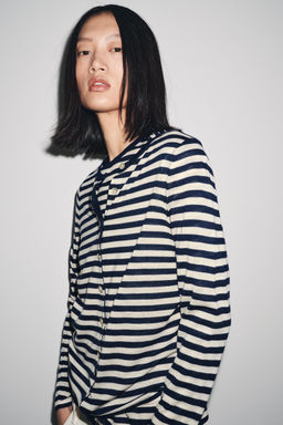 STRIPED KNIT CARDIGAN - Zara фото 2