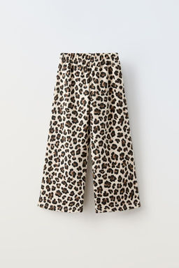 ANIMAL PRINT JOGGING TROUSERS - Zara фото 2