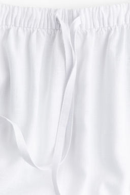 Minifalda en mezcla de lino - H&m фото 7