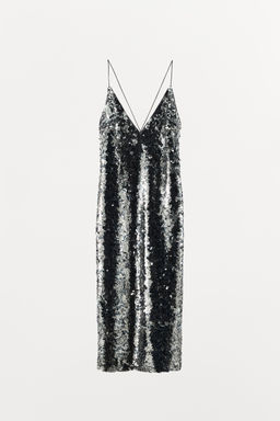 ANIMAL PRINT sequin DRESS - Zara фото 4