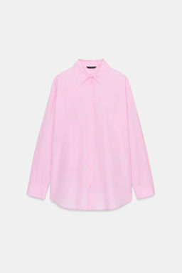 OVERSIZE POPLIN SHIRT - Zara фото 6
