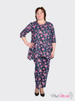 Туника Модель №6 размеры 52-66 - Plusmoda фото 8