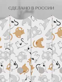 VAL CT-3VP-85 Лоток для бумаг верт. 29.5*23.5*8.5 см, набор 6 шт., КОТИКИ, шт - Valiant фото 3