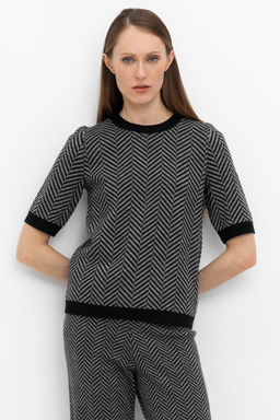 ЕВ 30104/24ш/черный джемпер жен