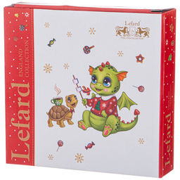 БЛЮДО LEFARD С НОВЫМ ГОДОМ! В ФОРМЕ ЗВЕЗДЫ 17,5Х17,5Х3,5 СМ КРАСНОЕ  фото 2