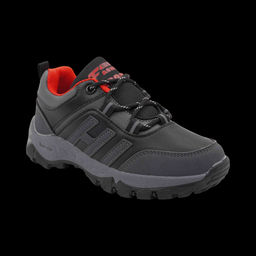 Кроссовки треккинговые А8082-5 черно красные