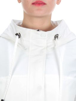 FY-259 WHITE Ветровка женская COSEEMI (65% хлопок, 35% полиэстер) - Fashion фото 10