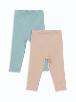 Beli Lastikli Erkek Bebek Tayt 2li