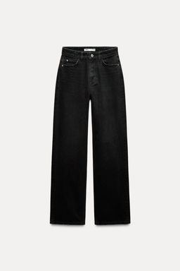 Z1975 STRAIGHT-FIT HIGH-WAIST LONG LENGTH JEANS - Zara фото 3