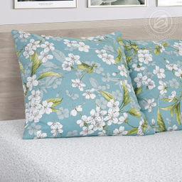 Постельное бельё Вишневый сад (бязь премиум) Евро/Пододеяльник: 1 шт. - 215*200; Простыня: 1 шт. - 220*240; Наволочка: 2 шт. - 70*70; Премиум