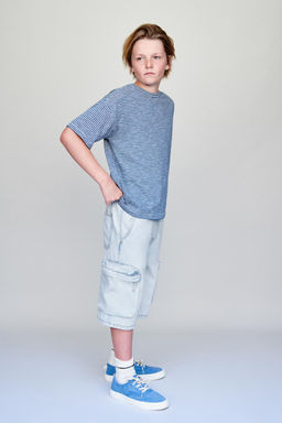 BERMUDA DENIM CARGO URBAN / Azul - Zara фото 2