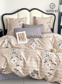 КПБ Boris Двусторонний Страйп-сатин BORDSS038 Семейный