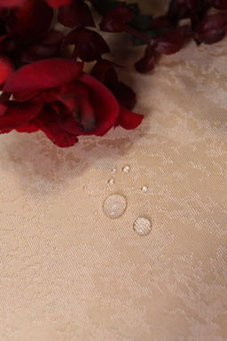 Арт. 1474/PВ/165/ОР, ДЮНЫ, цвет оранжево-розовый, ТЕФЛОНОВАЯ ПРОПИТКА, ГОТОВЫЕ СКАТЕРТИ ширина 250 см x высота 150 см