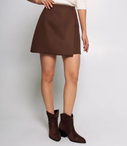 Юбка #КТ8662 (1), коричневый