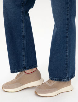 Bej Sneaker