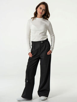 Школьные брюки для девочки Mooriposh, модель 0444