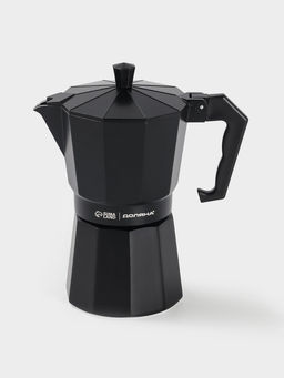 Кофеварка гейзерная Доляна Alum black, на 6 чашек, 300 мл, цвет чёрный фото 4
