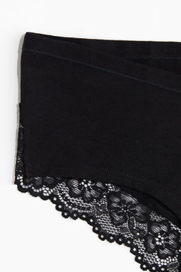 MAMA Pack de 5 bragas Hipster de algodon y encaje - H&m фото 3