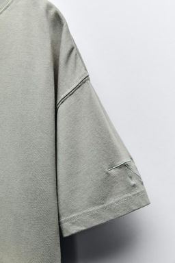 DEEP DYE SLOGAN T-SHIRT - Zara фото 4