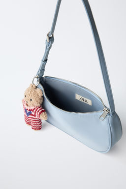 BOLSO SHOULDER OSO / Azul - Zara фото 4