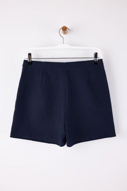 Lacivert Mini Tuvit Sort Etek Sort & Bermuda TWOSS26SR00006 - Trendyolmilla фото 23