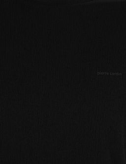 Siyah Slim Fit Ti__rt