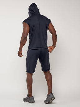 Спортивный костюм летний мужской темно-синего цвета 2262TS - Chunmai фото 6